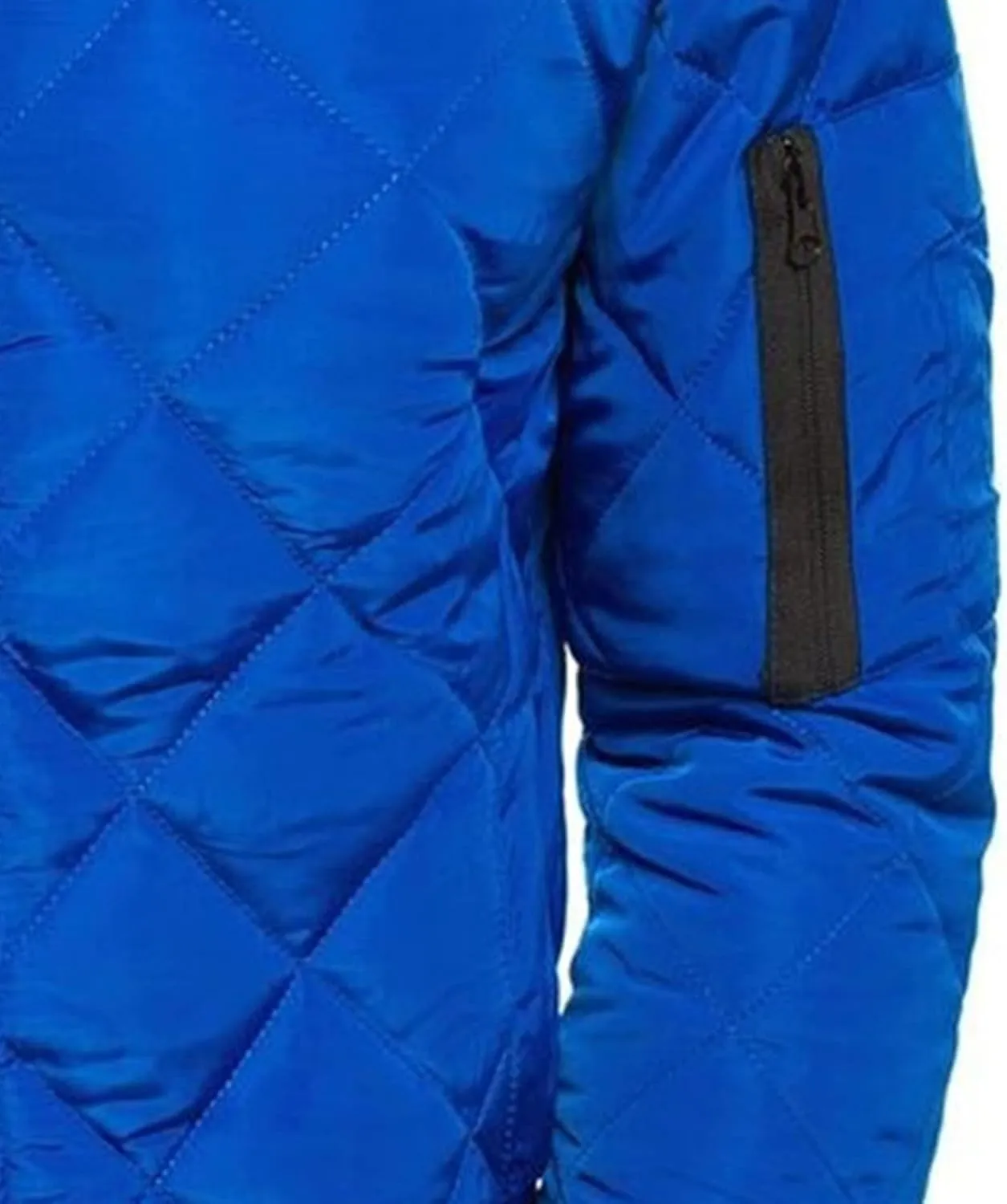 Men's Winter Baseball Jacket Male Warm Diamond Quilted Bomber Jacket Men Casual Thicken Pilot Padded Coats