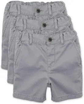 The Children's Place Baby Boys' and Toddler Stretch Chino Shorts