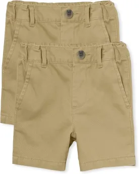 The Children's Place Baby Boys' and Toddler Stretch Chino Shorts