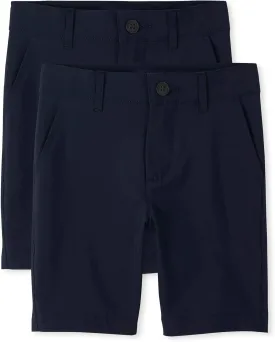 The Children's Place Boys' Uniform Quick Dry Jogger Shorts