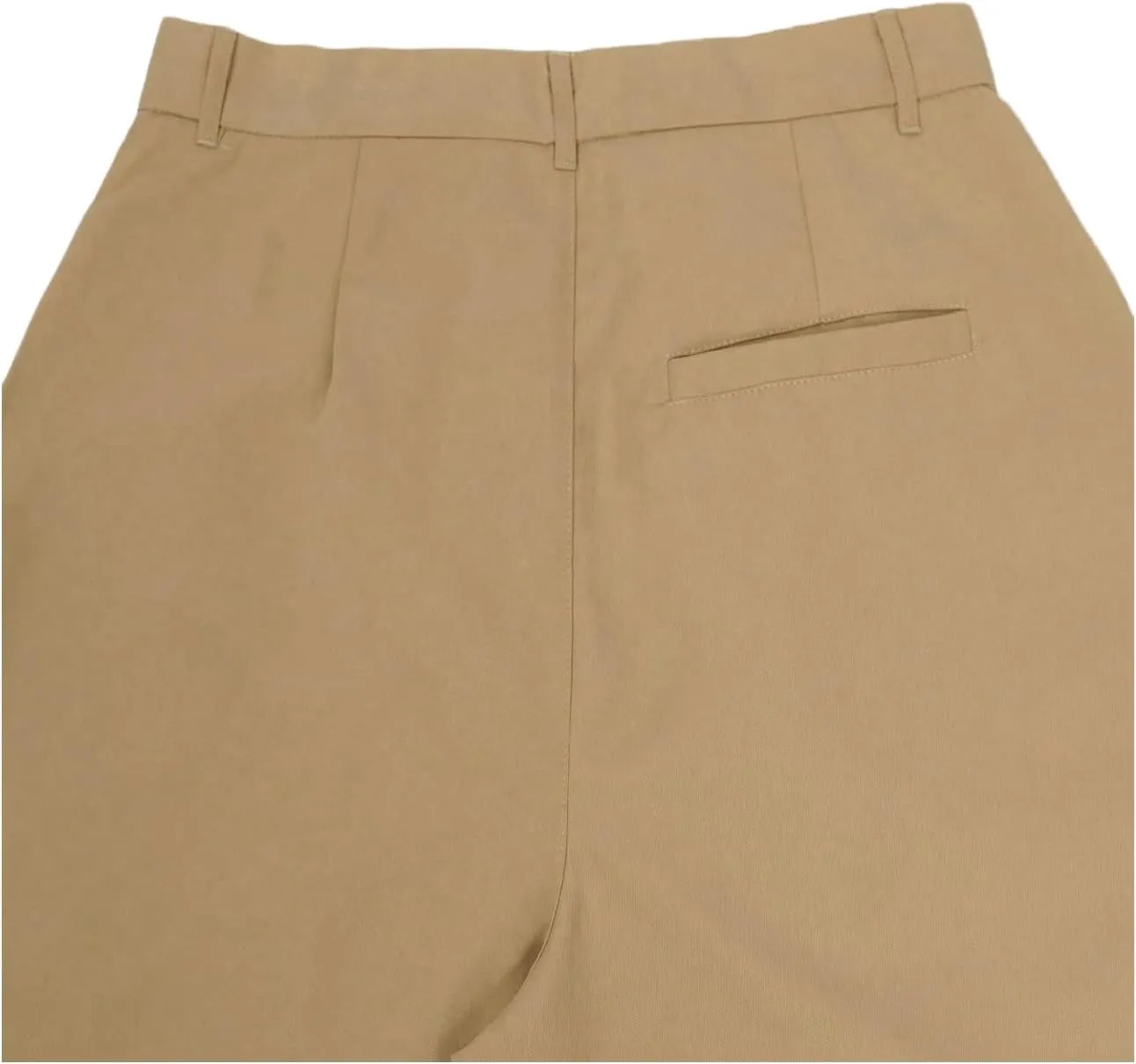 Verdusa Men's Casual Loose Wide Leg Pants Lightweight Trousers with Slant Pockets