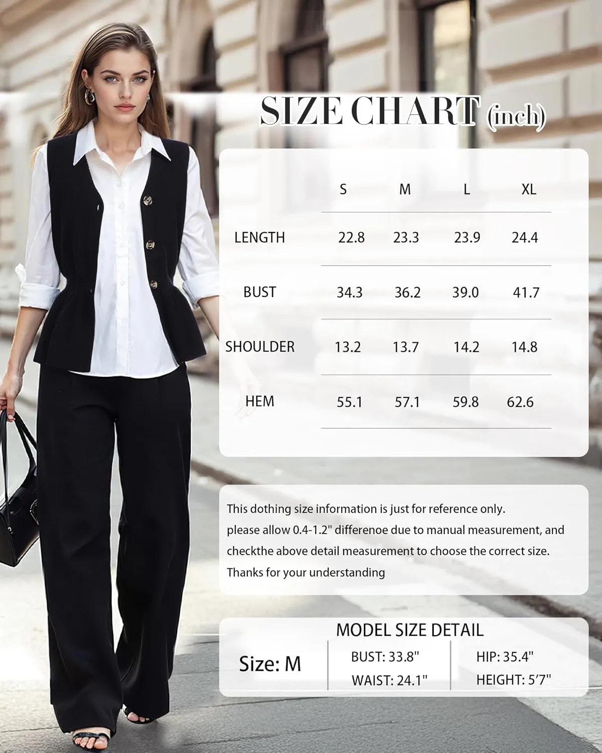 Womens Summer Casual Button Down Peplum Tops Sleeveless V Neck Knit Sweater Vest